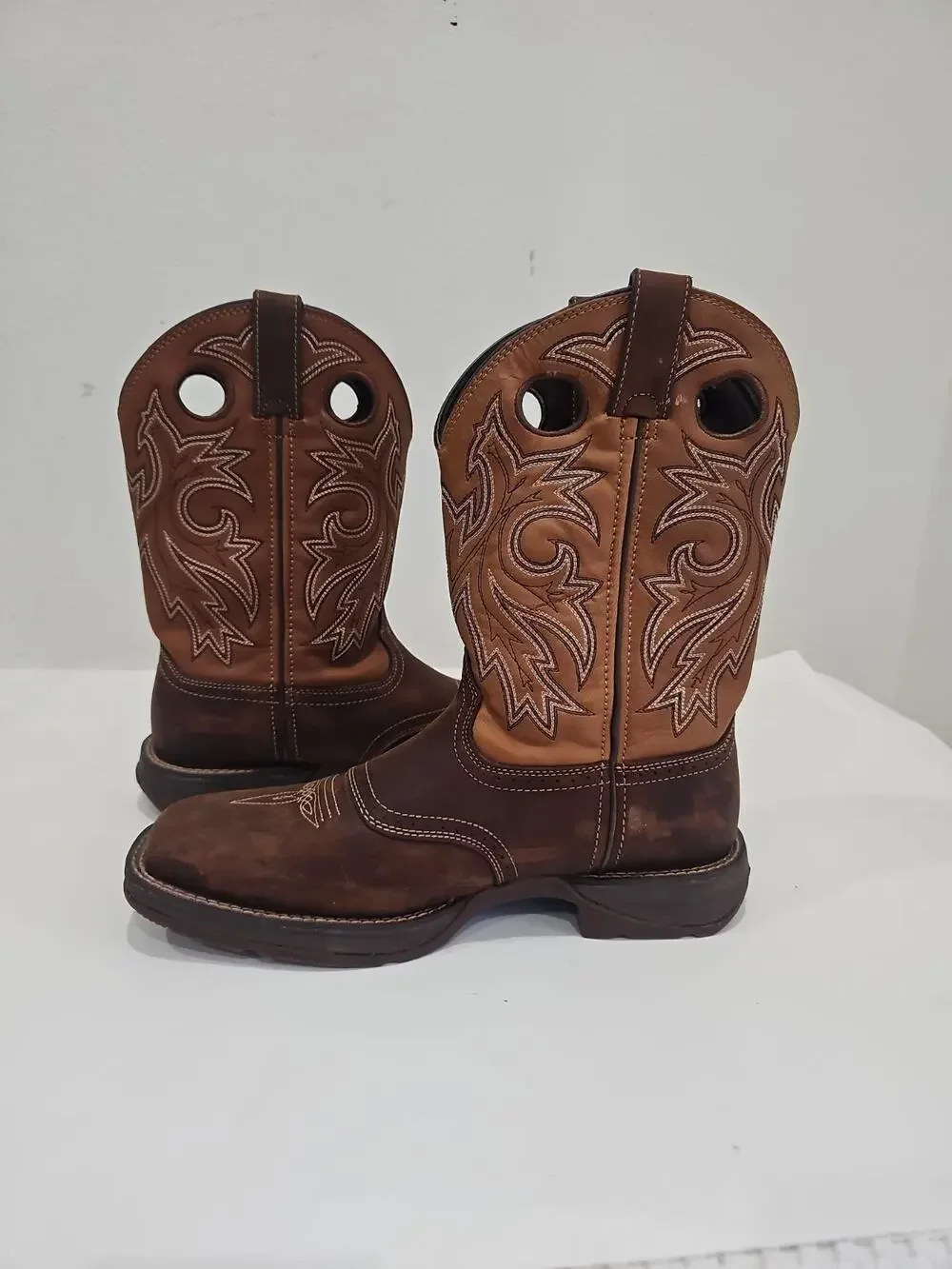 Rebel™ by Durango® Waterproof Western Boot Size 10D Brown Tan